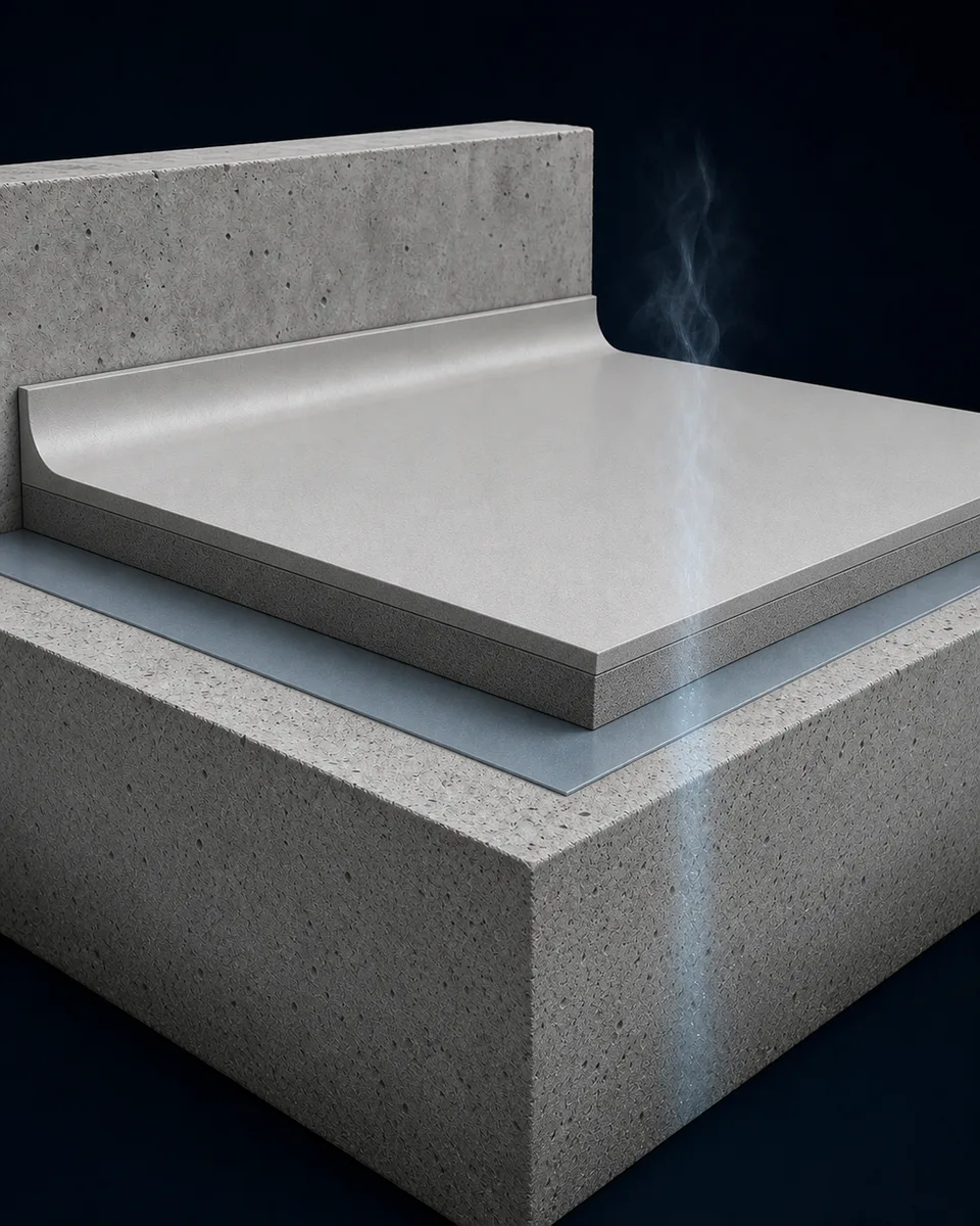 Laagopbouw van PS VaporFlow